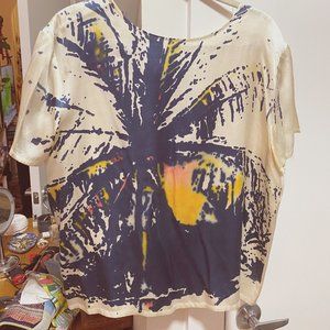 Dipped & Dyed Silk Top